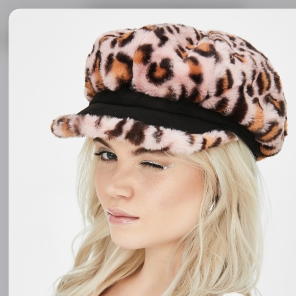 Dolls Kill Accessories - She’s Down Fuzzy Cap